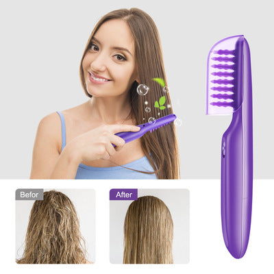 2-in-1 Electric Hair Brush with Scalp Massager